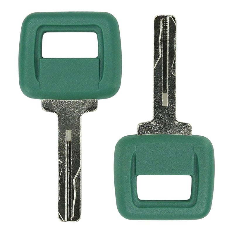 gradora 4PCS 11039228 Ignition Keys Compatible with Vol-vo Loaders and Articulating Haul Trucks A20C A25C A30C A35C A40 DA25D DA30D A35D A40D Green - Image 3